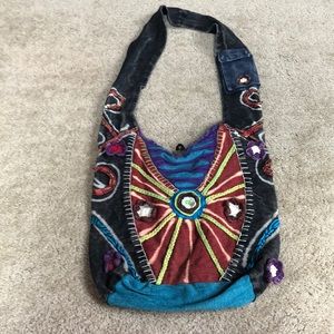 Crossbody bag—made in Nepal!